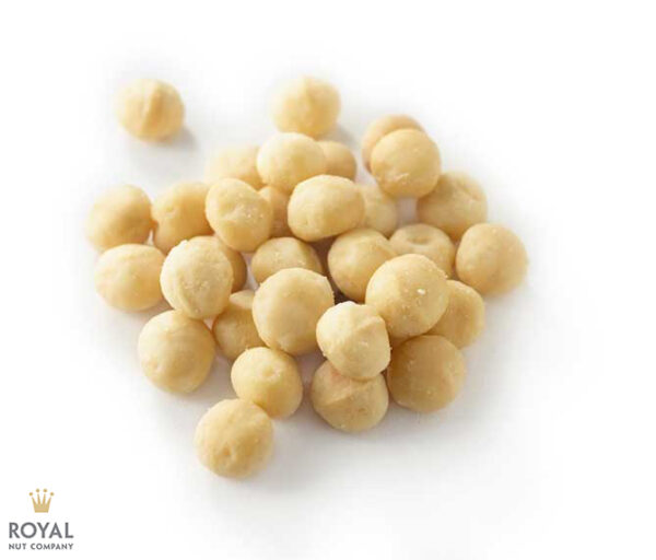 Dry roasted salted macadamias